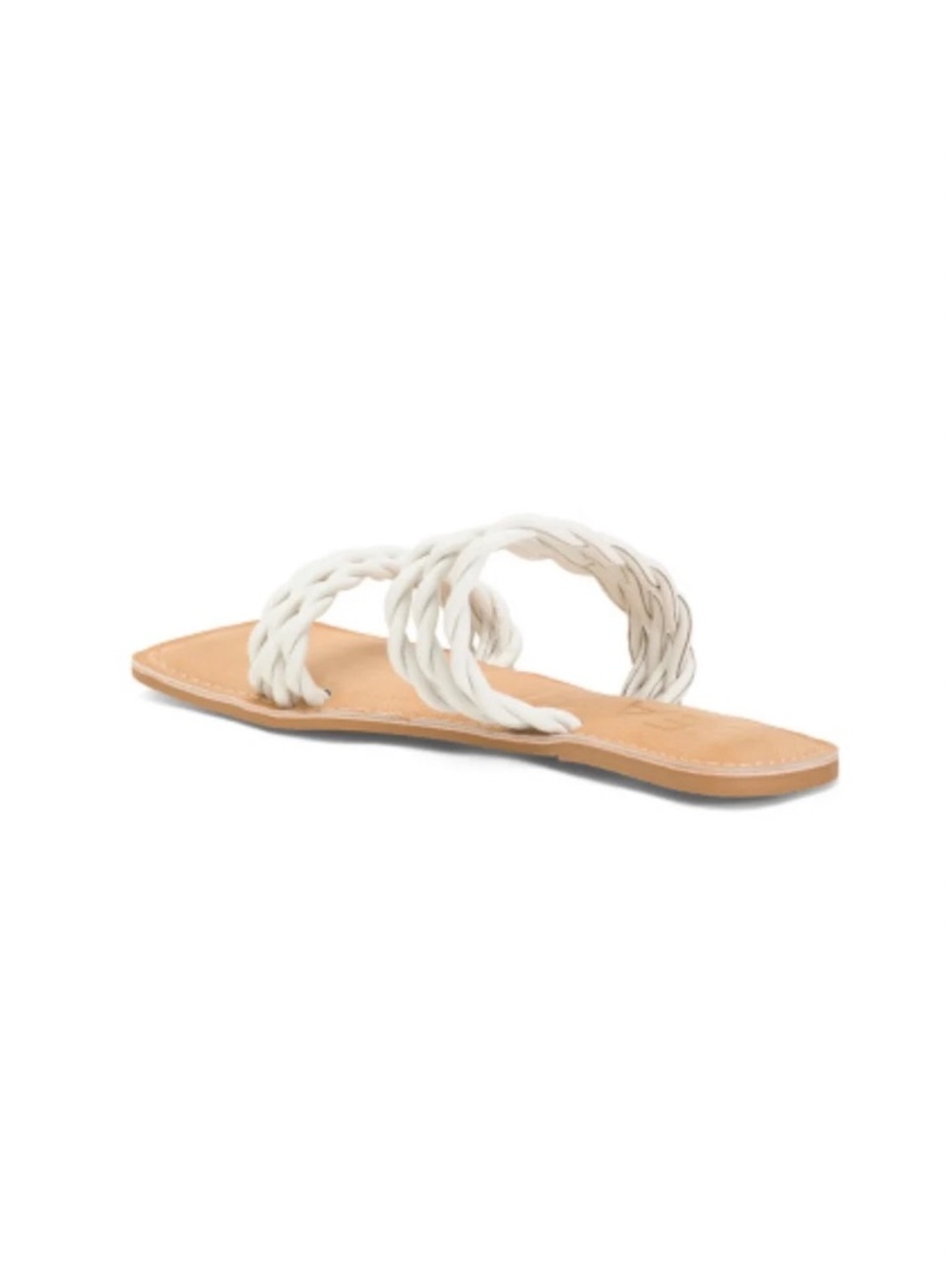 Beach by Matisse Amalia Leather Flat Sandals Women’s Boho Braided Slide Sandals